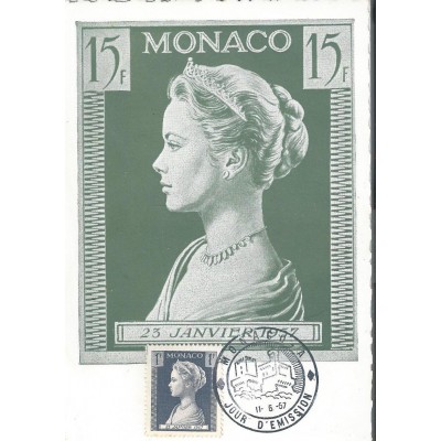 Monaco - Monte-Carlo - 23 Janvier 1957 Jour D’émission 